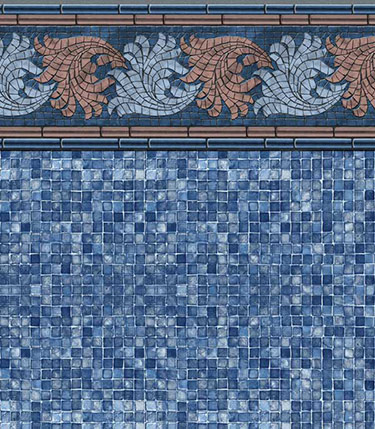 French Riviera / Blue Mosaic